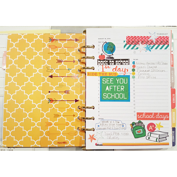 Back To School Planner Pg
