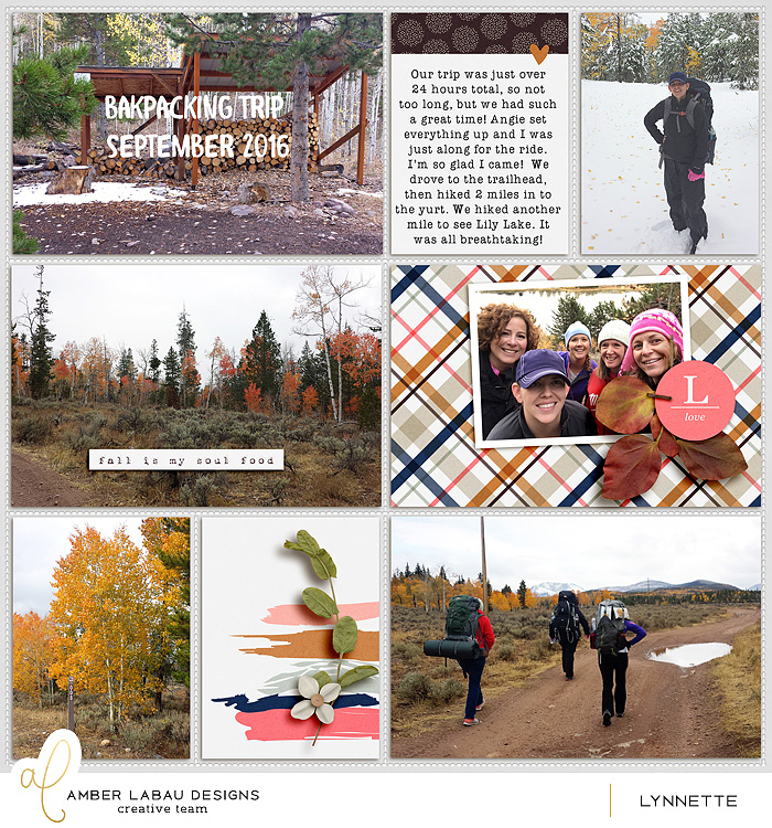 backpacking trip - left side