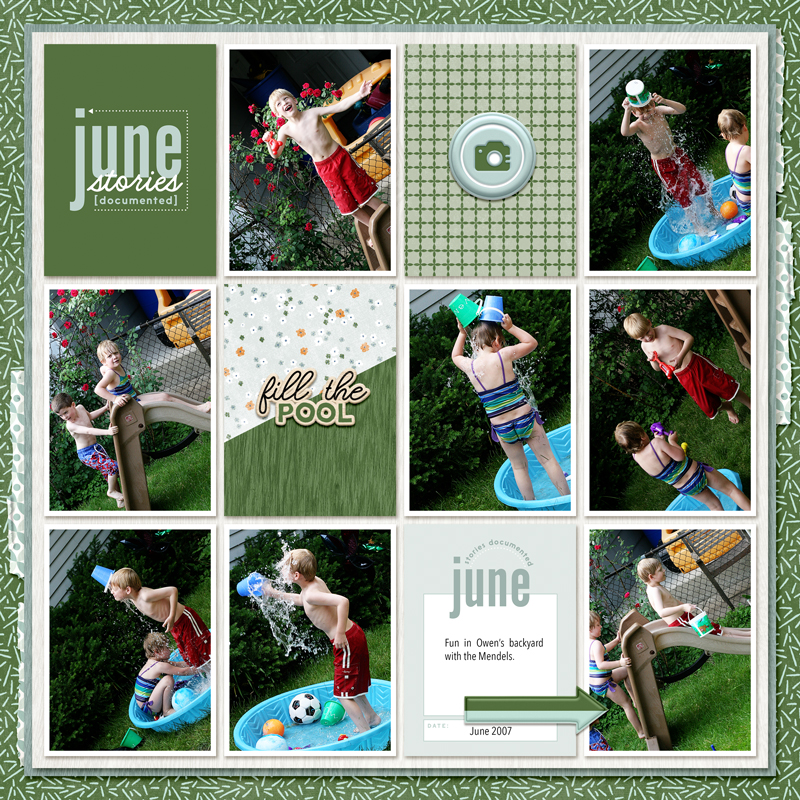 Backyard Pool - 2007