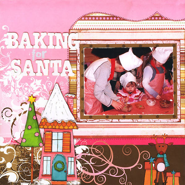 baking for santa
