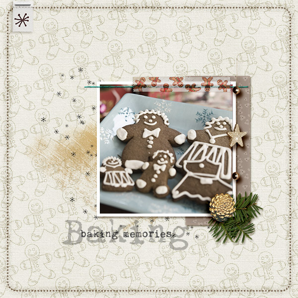 Baking Memories (Dec Style Challenge - White Space)