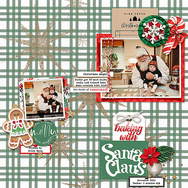 Baking with Santa Claus