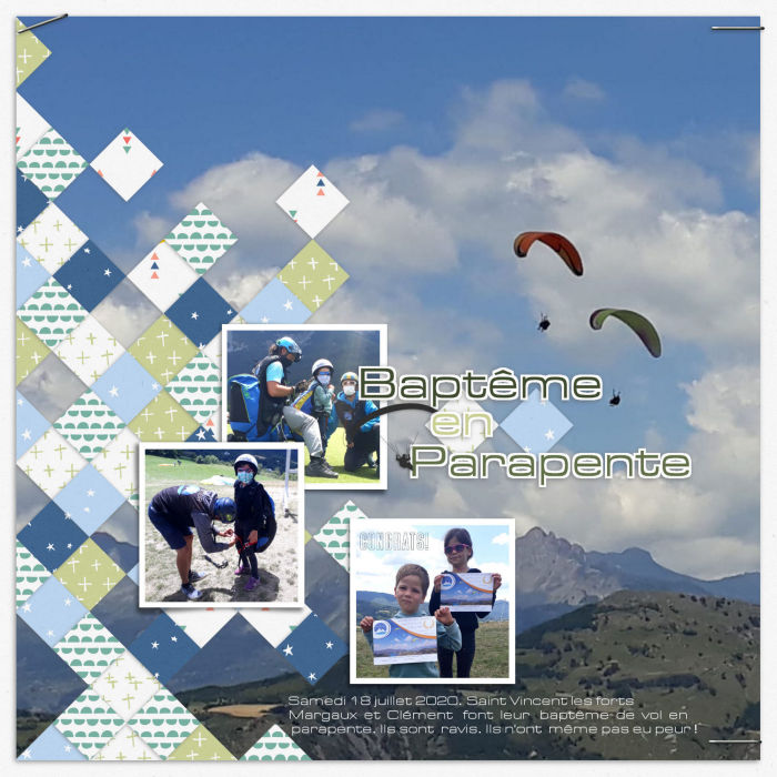 Baptême en parapente