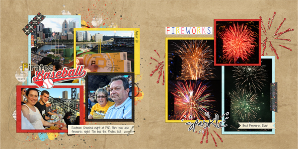 Baseball and Fireworks