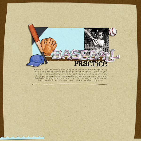 Baseball practice