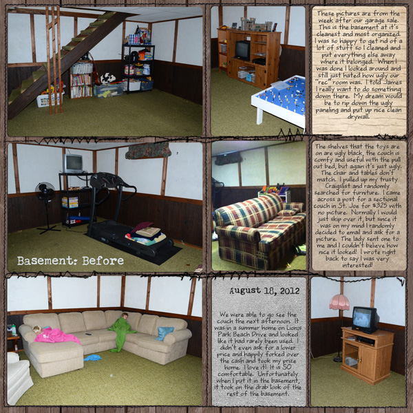 Basement Before