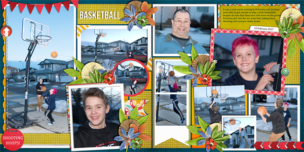 Basketball (double page)
