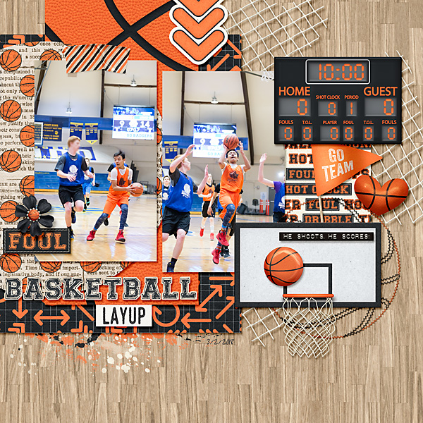 Basketball Layup