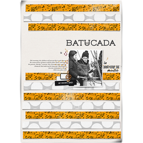 Batucada - MOC jour 23