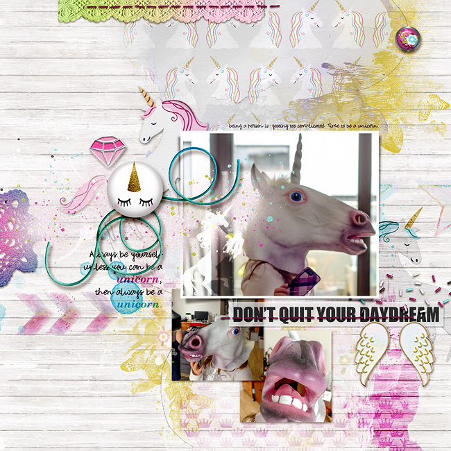 be a unicorn