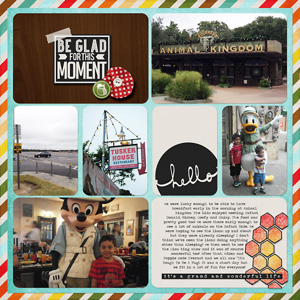 Be Glad For This Moment (left)