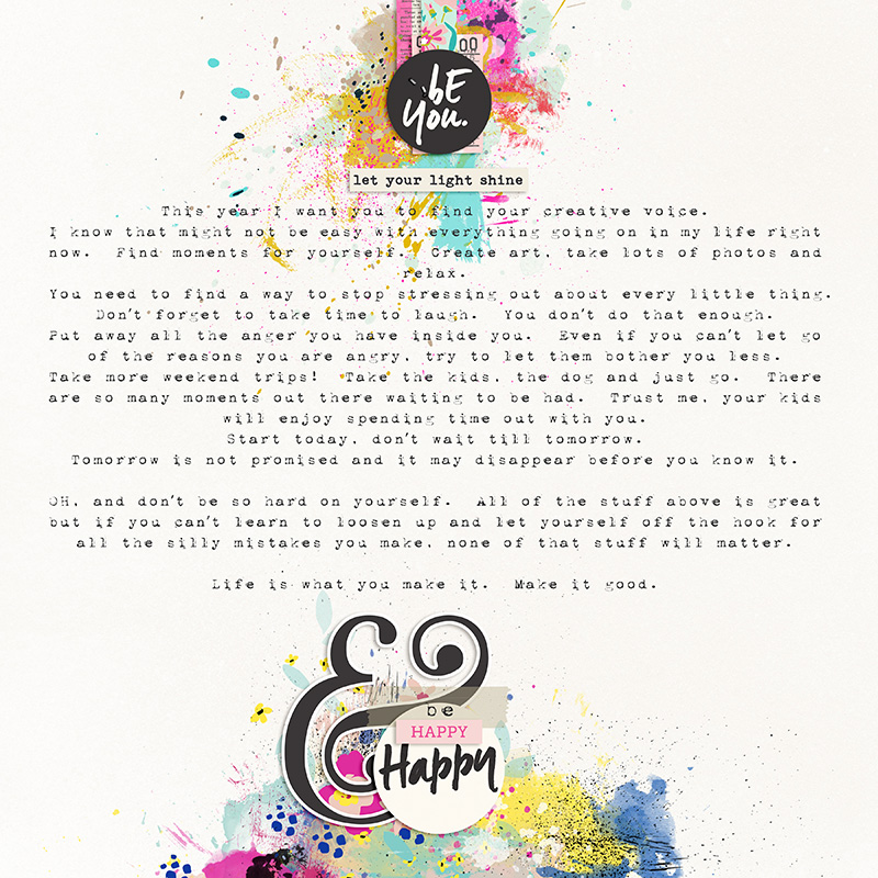 be happy