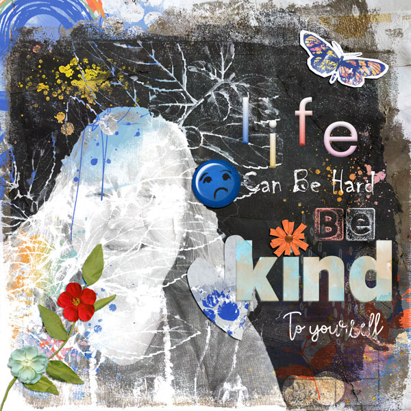 Be Kind - April Art Journal Muse Week 3