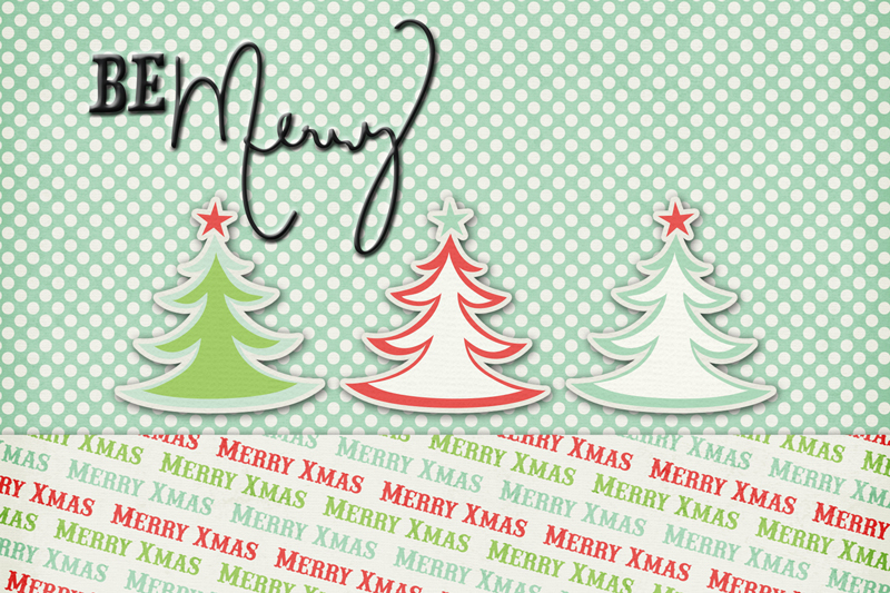 Be Merry Card - MOC Day 4