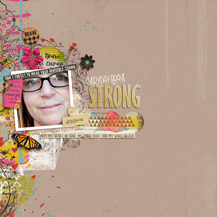 be strong. be brave. be kind