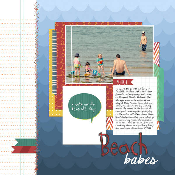 Beach Babes LO Featuring Splendid Fiins