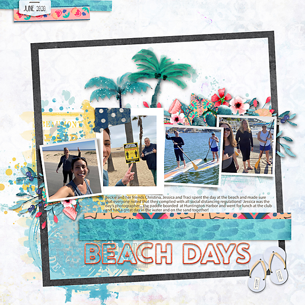 Beach Day - TwoTemplates Day 18