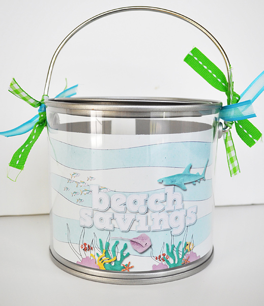 Beach savings jar