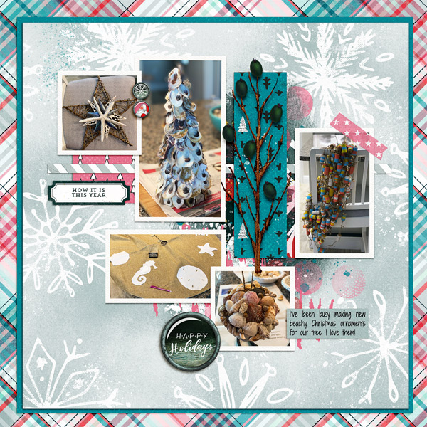 Beachy Christmas Crafts