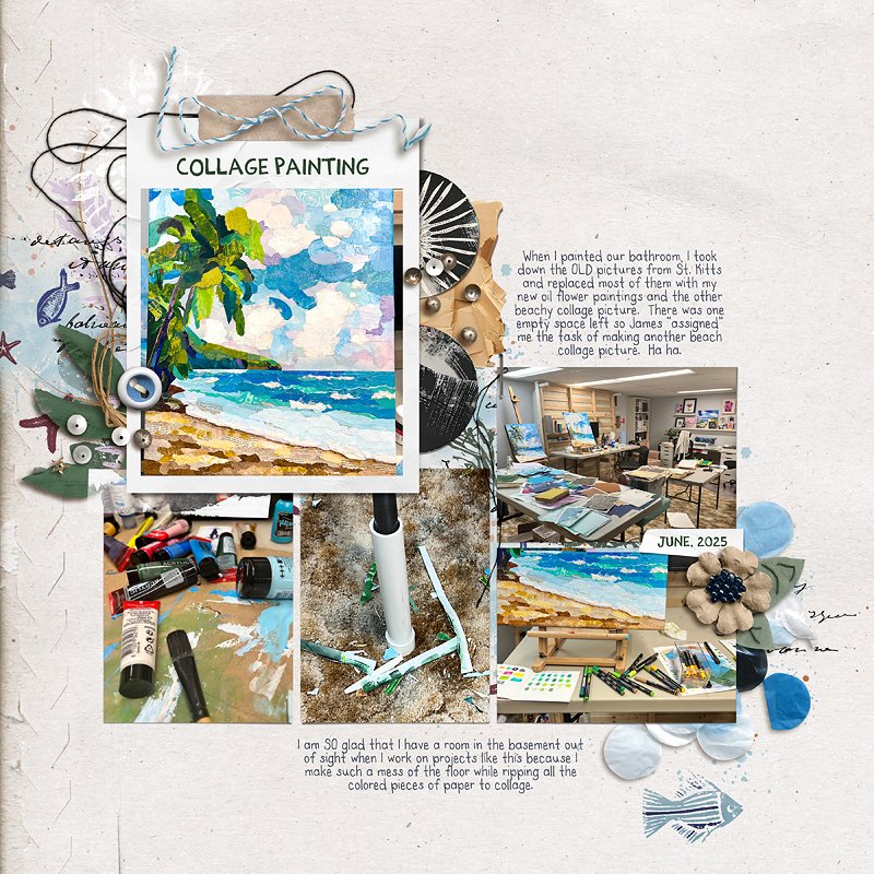 Beachy Collage