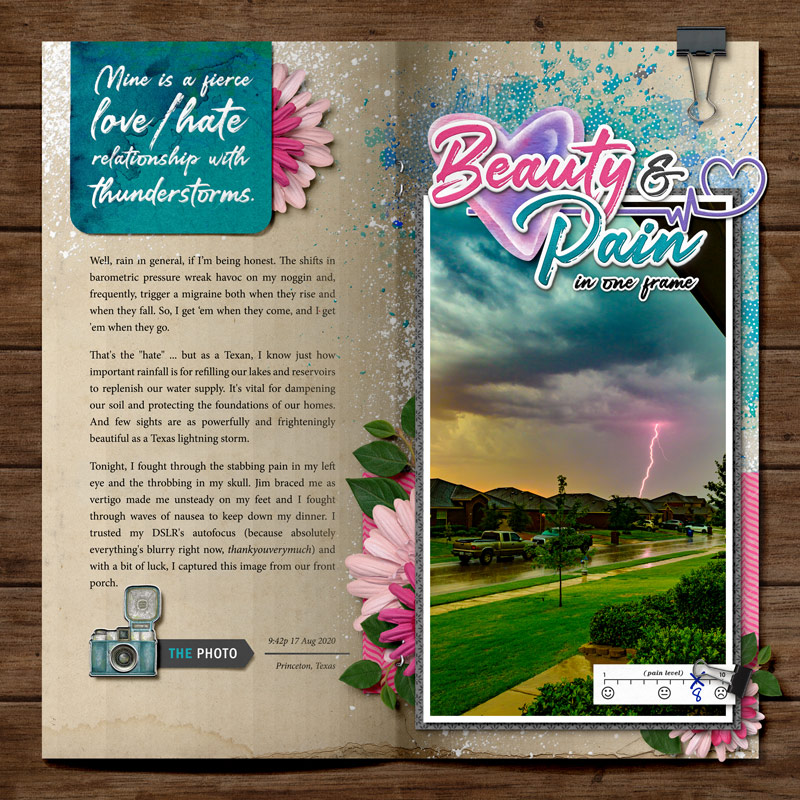 Beauty & Pain (August 2020 Inspiration Challenge)