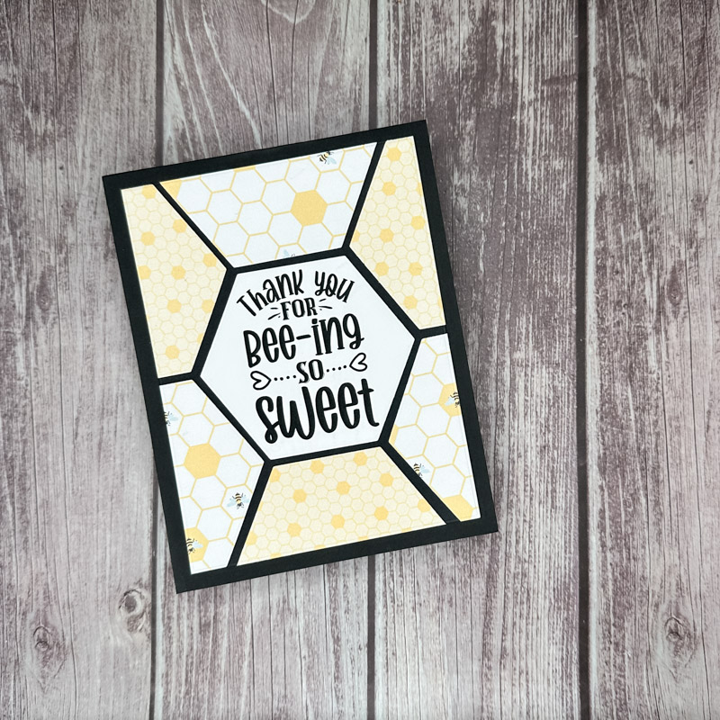 Bee Thankful Card 1