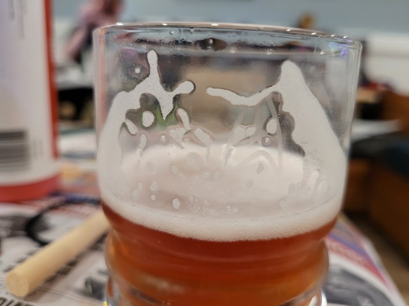 Beer On Glass Take 1