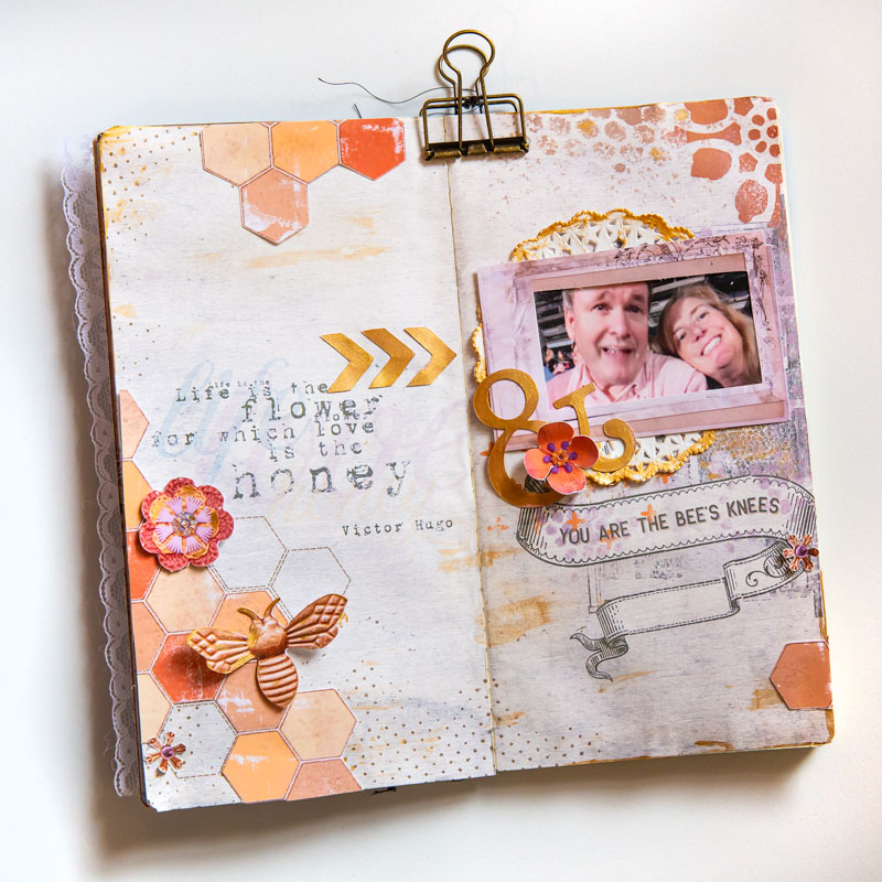 Bees Knees - Hybrid Art Journal