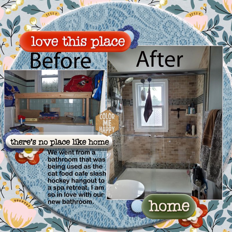 Before And After Ah-mazing Bathroom Remodel