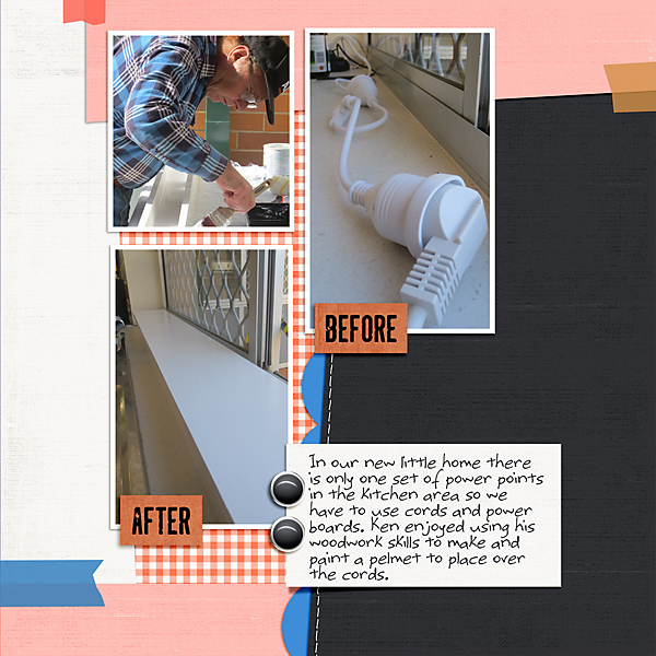 Before and After in our Kitchen
