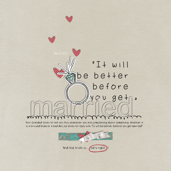 before you get married