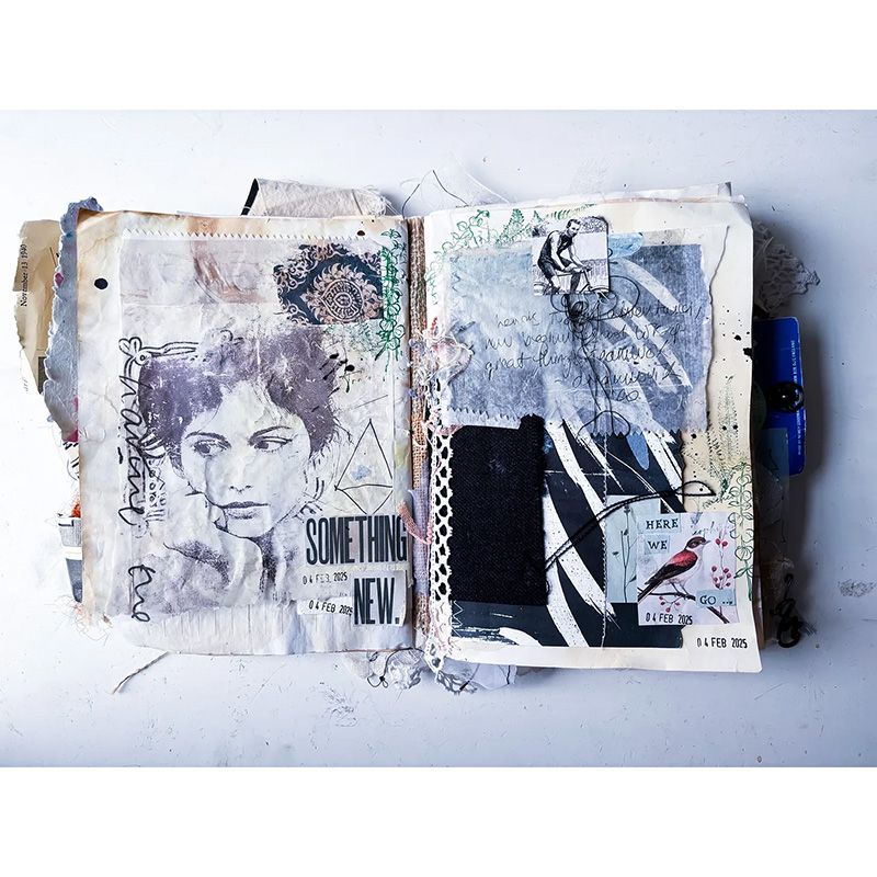 'Begin' Hybrid Project 1: Junk Journal