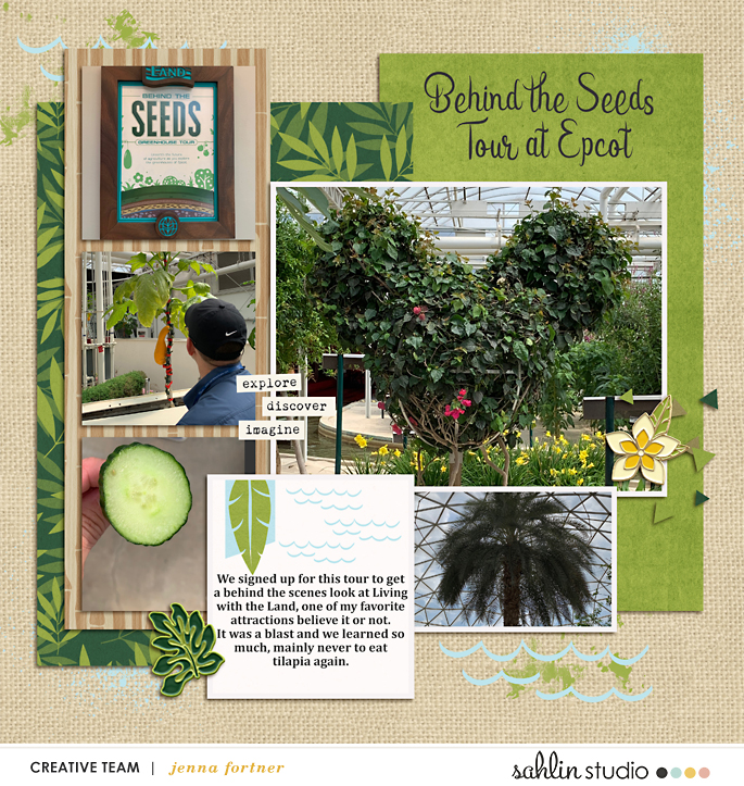 Behind the Seeds Tour at Epcot, Living with the Land