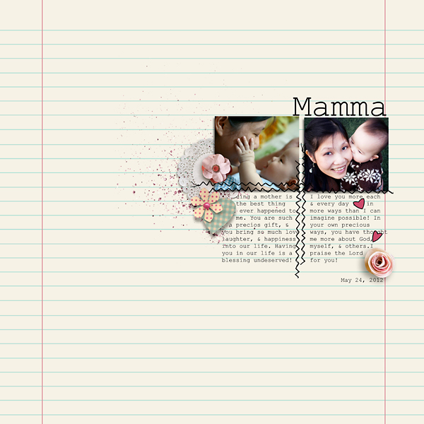 Being your mom ...
