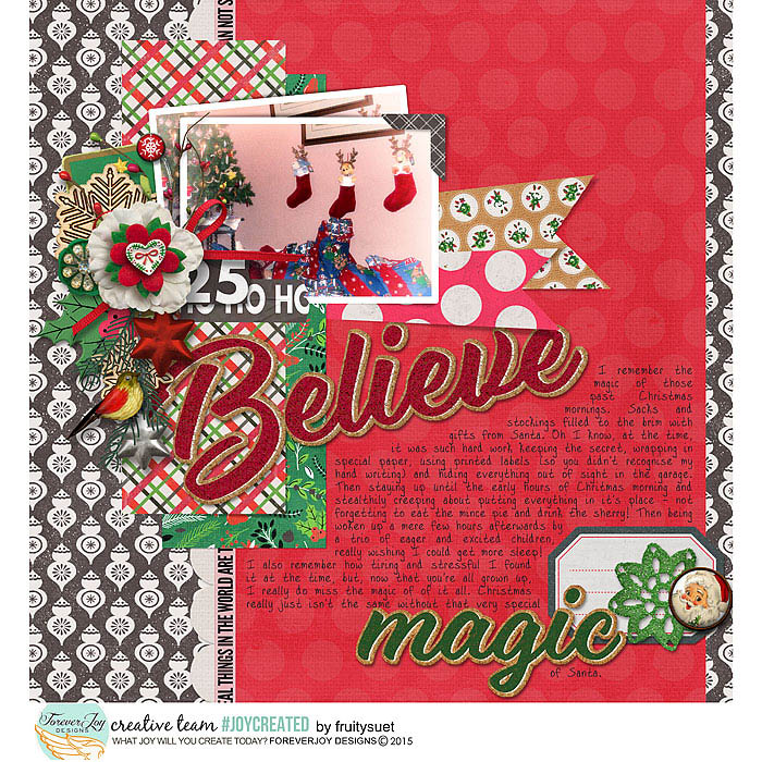 Believe in the magic of Santa