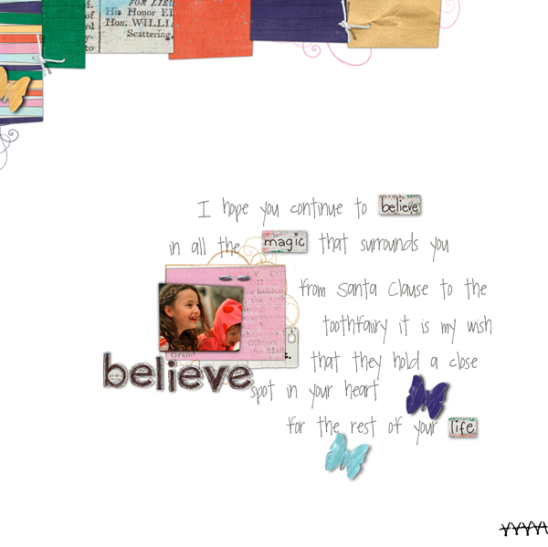 believe....