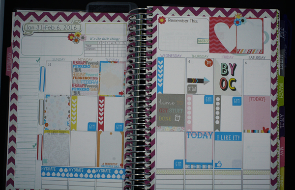 Bella Gypsy Feb Planner Week 1