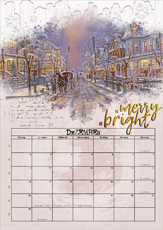 beMerry-beBright - My December Page