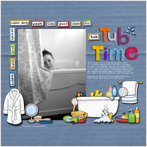 Benji's Bathtime