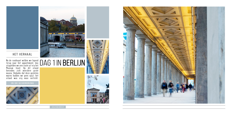 Berlin 2013 Photo Album - DOUBLE SPREAD #2