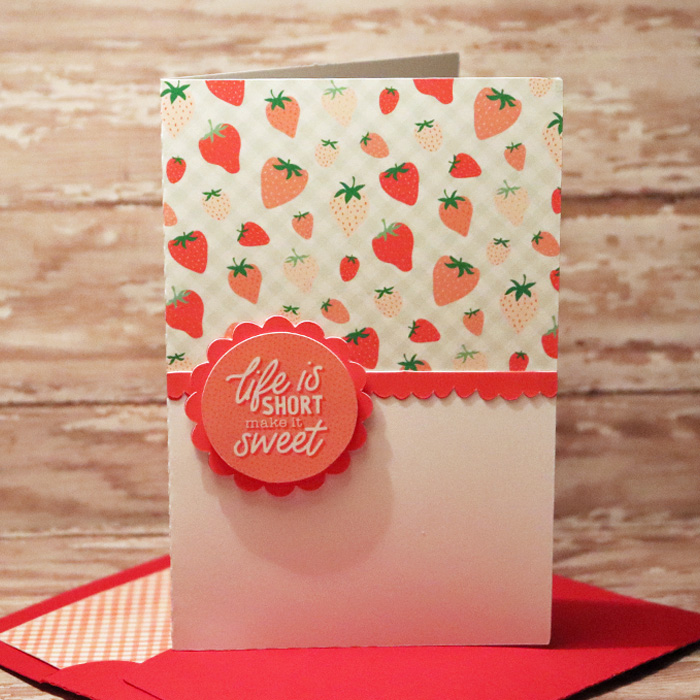 Berry Sweet card