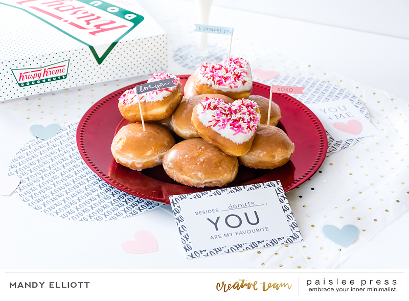 Besides donuts, YOU are my favorite - Valentine Breakfast
