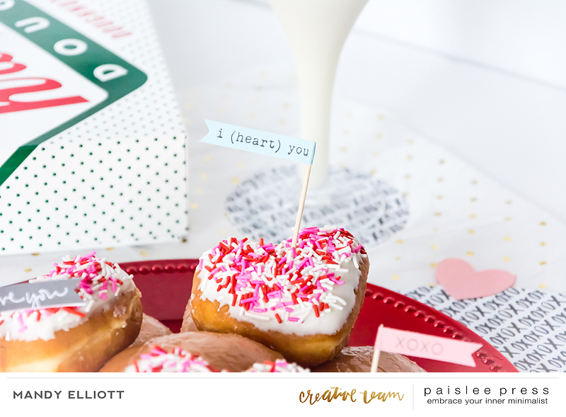 Besides donuts, YOU are my favorite - Valentine Breakfast