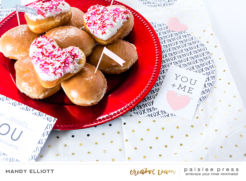 Besides donuts, YOU are my favorite - Valentine Breakfast