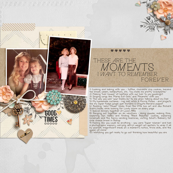 Best memories of Mom - MOC 2 Lists