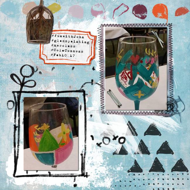BFF Glass Painting Class