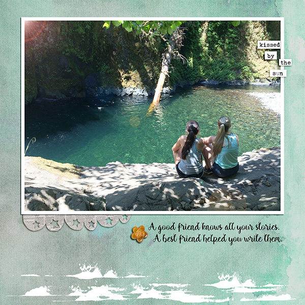 BFFs At Punchbowl Falls