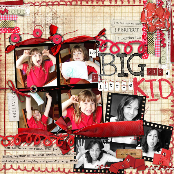 Big Kid, Little Kid {Digi-Dare #38}