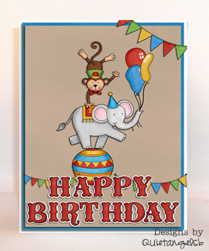 Big Top Birthday Card