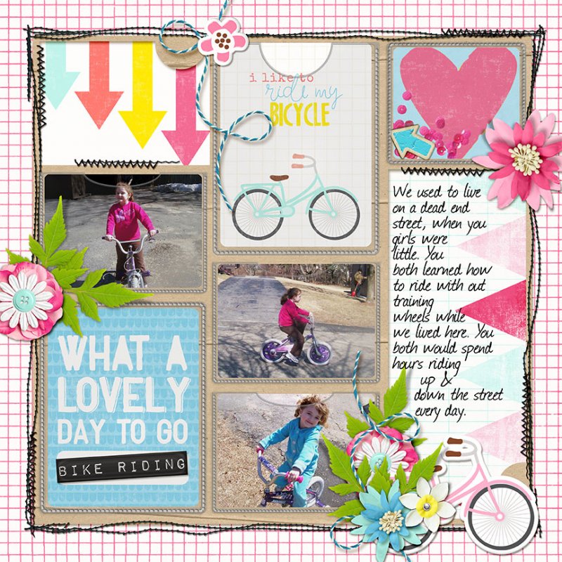 Bike Riding Girls